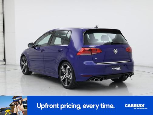 Blue 2016 Volkswagen Golf R