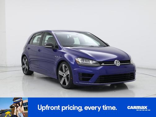 Blue 2016 Volkswagen Golf R