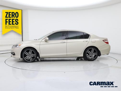 Gold 2017 Honda Accord EX-L