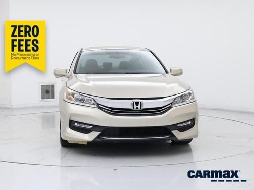 Gold 2017 Honda Accord EX-L