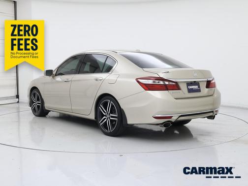 Gold 2017 Honda Accord EX-L