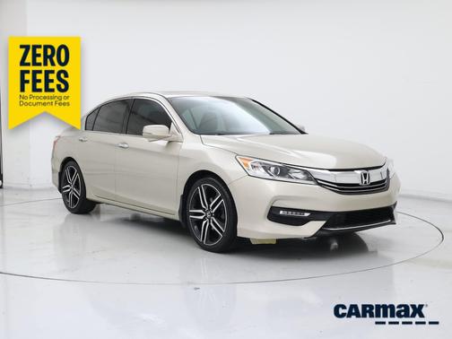 Gold 2017 Honda Accord EX-L