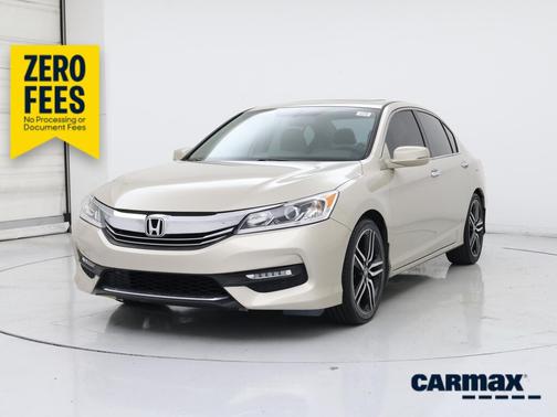 Gold 2017 Honda Accord EX-L