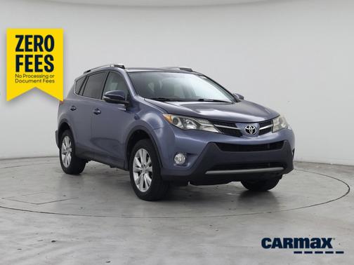 Blue 2014 Toyota RAV4 Limited
