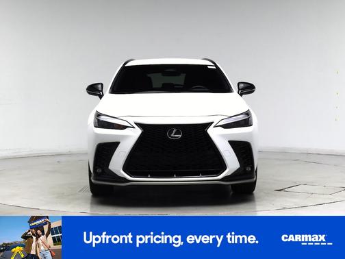 White 2022 Lexus NX 350 F-SPORT Handling