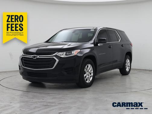Black 2021 Chevrolet Traverse LS