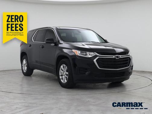 Black 2021 Chevrolet Traverse LS