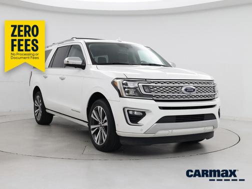 White 2020 Ford Expedition Max Platinum