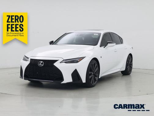 White 2025 Lexus IS 350 F-SPORT Design