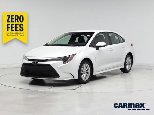 White 2023 Toyota Corolla LE