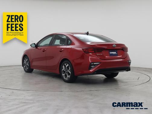 Red 2020 Kia Forte LXS