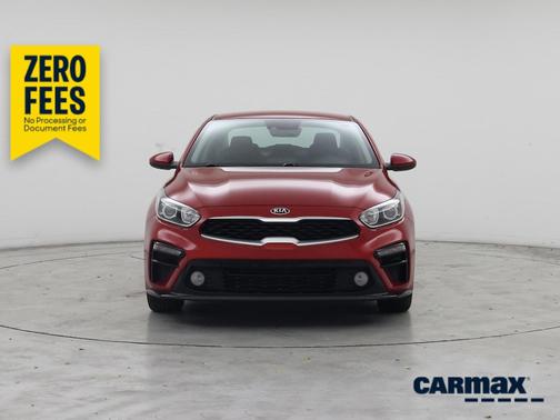Red 2020 Kia Forte LXS