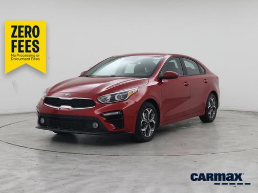 Red 2020 Kia Forte LXS