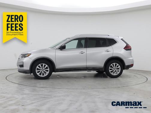 Silver 2018 Nissan Rogue SV