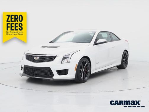 White 2018 Cadillac ATS V