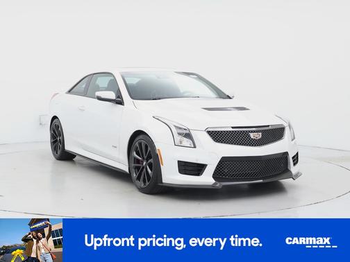 White 2018 Cadillac ATS V