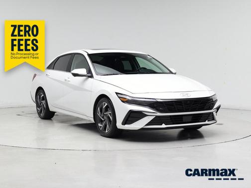 White 2024 Hyundai ELANTRA Limited