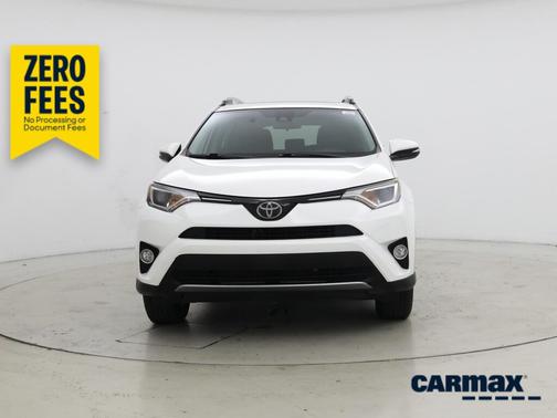 White 2018 Toyota RAV4 XLE