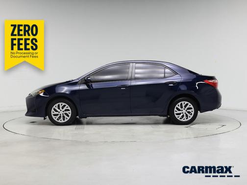 Blue 2019 Toyota Corolla LE