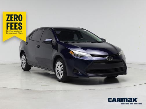 Blue 2019 Toyota Corolla LE