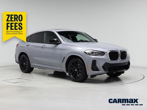 Gray 2022 BMW X4 M40I
