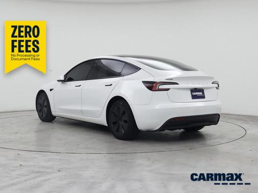 White 2024 Tesla Model 3 Long Range