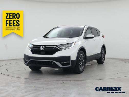 White 2020 Honda CR-V Hybrid EX-L