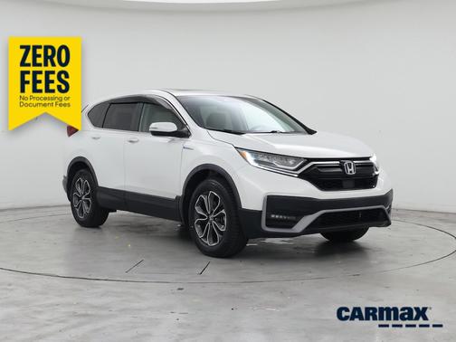 White 2020 Honda CR-V Hybrid EX-L