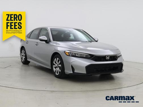 Silver 2025 Honda Civic LX