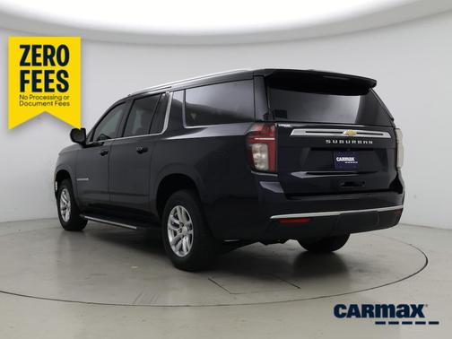 Blue 2021 Chevrolet Suburban LS