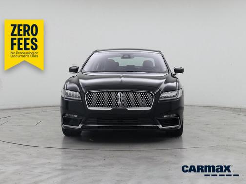 Black 2017 Lincoln Continental Reserve