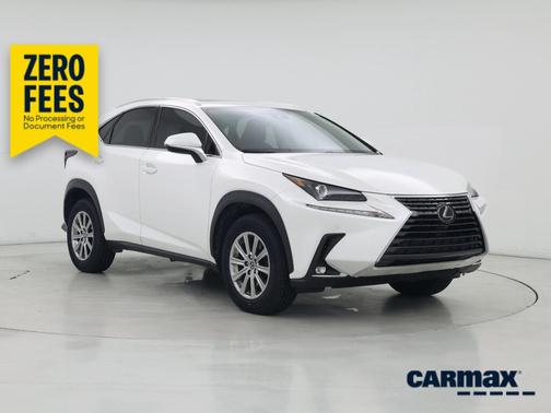 White 2020 Lexus NX 300