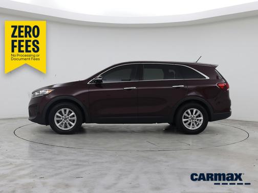 Burgundy 2019 Kia Sorento LX
