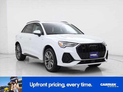 White 2022 Audi Q3 S-Line Premium Plus