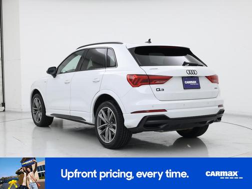 White 2022 Audi Q3 S-Line Premium Plus