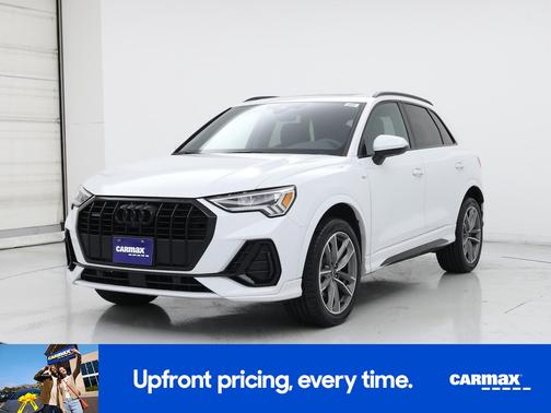 White 2022 Audi Q3 S-Line Premium Plus