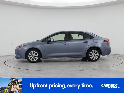 Blue 2020 Toyota Corolla LE