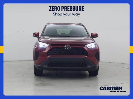 Red 2025 Toyota RAV4 XLE