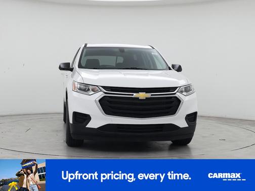 White 2021 Chevrolet Traverse LS