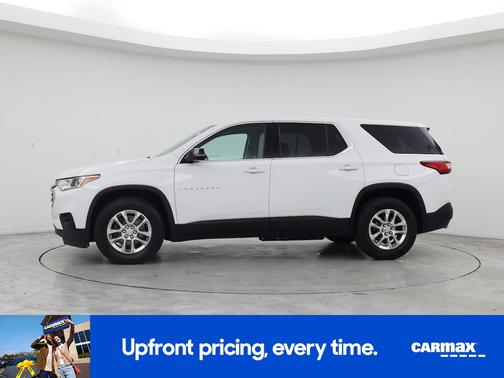 White 2021 Chevrolet Traverse LS