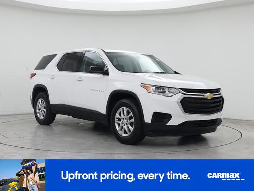 White 2021 Chevrolet Traverse LS