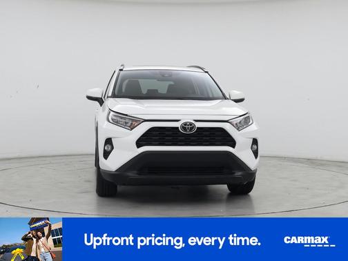 White 2019 Toyota RAV4 XLE