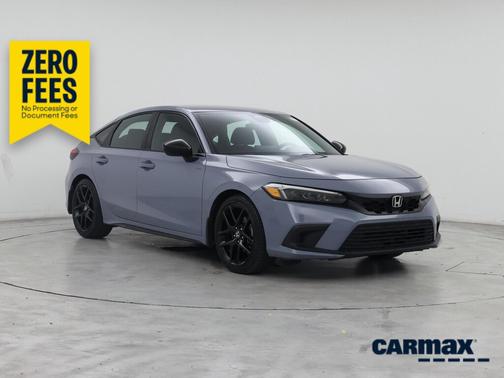 Gray 2023 Honda Civic Sport