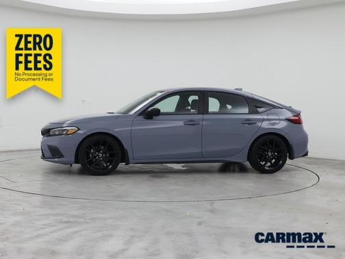 Gray 2023 Honda Civic Sport