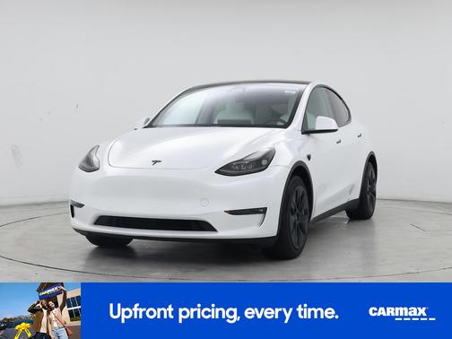 White 2022 Tesla Model Y Long Range