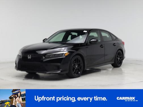 Black 2022 Honda Civic Sport