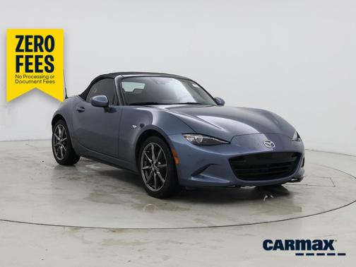 Blue 2016 Mazda MX-5 Miata Grand Touring