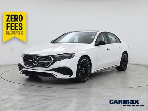 White 2024 Mercedes-Benz E-Class