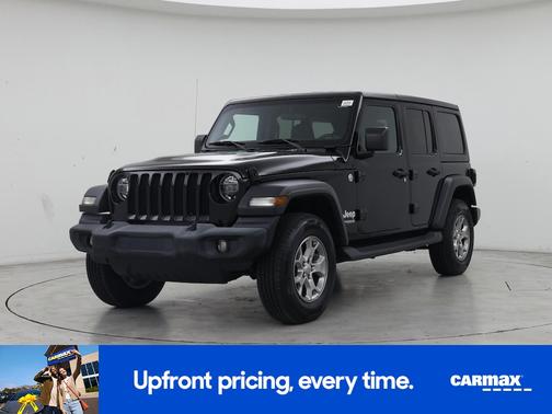 Black 2020 Jeep Wrangler Unlimited Freedom
