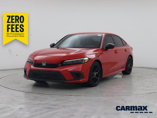 Red 2023 Honda Civic Sport